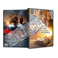 Gran Turismo - 2023 Türkçe Dvd Cover Tasarımı